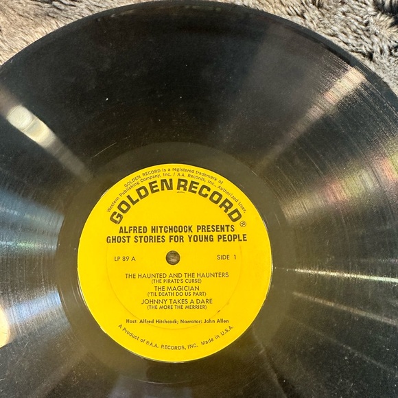 Vintage 1962 Alfred Hitchcock Presents Ghost Stories for Young People Vinyl - Picture 5 of 6